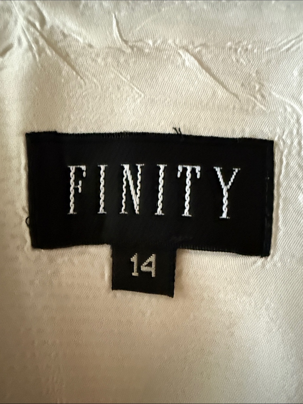 Finity Cream Ribbed Pencil Skirt - Picture 5 of 5